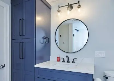Finished bathroom remodel on Wright St., Arlington