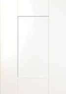 Europa Jamestown door, shown in Dove White