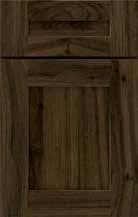 Mid Continent Henning laminate door, shown in Gunstock (Textured)