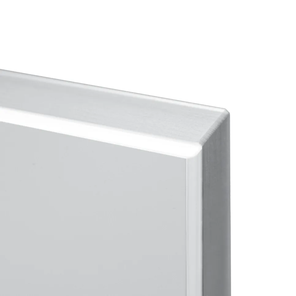 Europa cabinetry, Lauderdale (Shaker, most popular), Shaker Wide (farmhouse rail), Breckenridge and Hampton (raised panel), Acrilux II / Edgewater / South Beach (UltraLux acrylics).