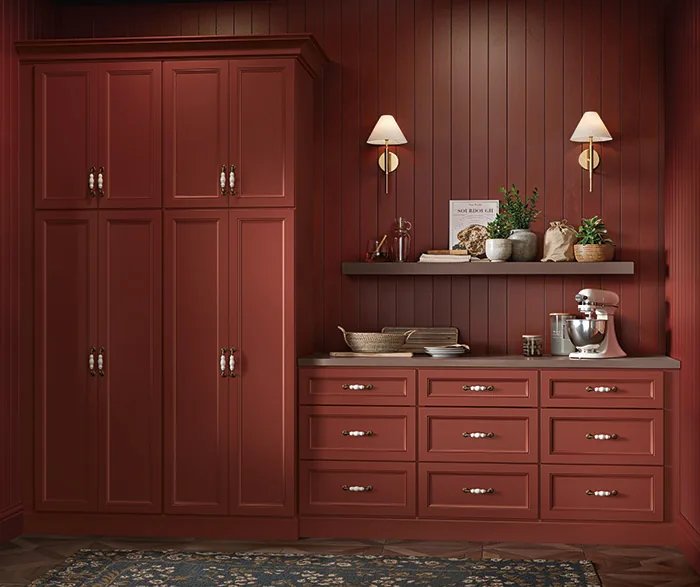 Mid Continent cabinet detail