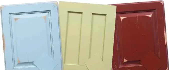 StarMark cabinetry, Abilene (Shaker, most popular), Manhattan (clean transitional), Roanoke and Fullerton (traditional raised panel), Gibraltar (mitered contemporary), Tama / Terra (painted MDF slab).