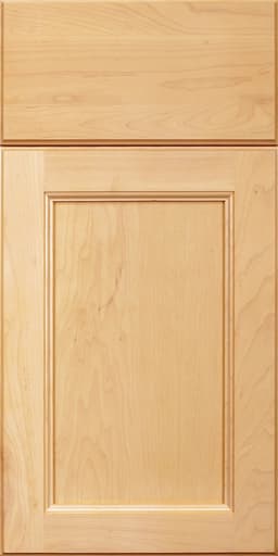 Europa Daytona door, shown in Natural on Maple