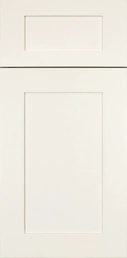 Europa Plainview door, shown in Melted Brie