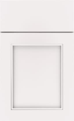 Mid Continent Sanford door, shown in White on Maple
