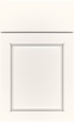 Mid Continent Witten door, shown in White on Maple