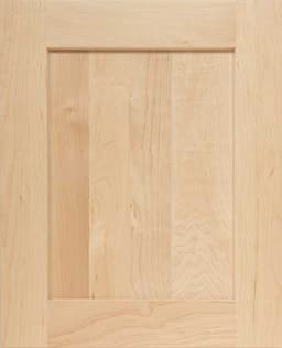 StarMark Bonita door, shown in Natural on Maple