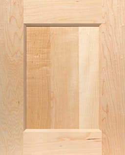 StarMark Clifton door, shown in Natural on Maple