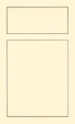 StarMark Colville door, shown in Nova on MDF