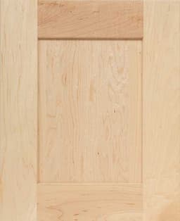 StarMark Fullerton door, shown in Natural on Maple