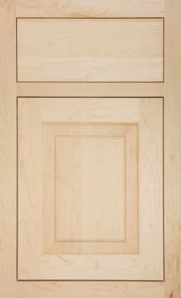 StarMark Hanover door, shown in Natural on Maple