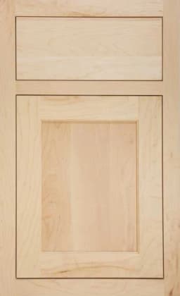 StarMark Harrison door, shown in Natural on Maple