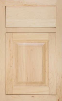 StarMark Lehigh door, shown in Natural on Maple
