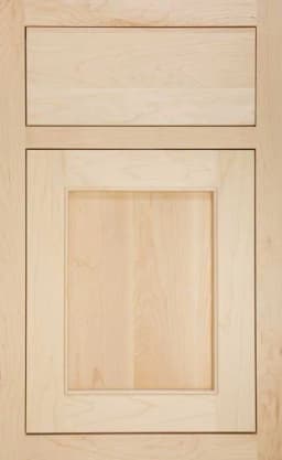 StarMark Orian door, shown in Natural on Maple