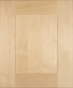 StarMark Ozark door, shown in Natural on Maple