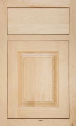 StarMark Ridgeville door, shown in Natural on Maple