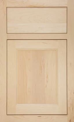 StarMark Stockton door, shown in Natural on Maple