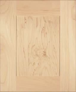 StarMark Trinity door, shown in Natural on Maple