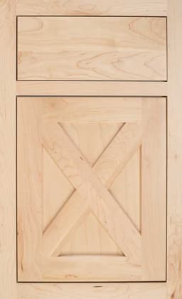 StarMark Xavier door, shown in Natural on Maple