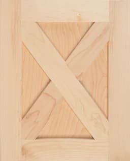StarMark Xavier door, shown in Natural on Maple