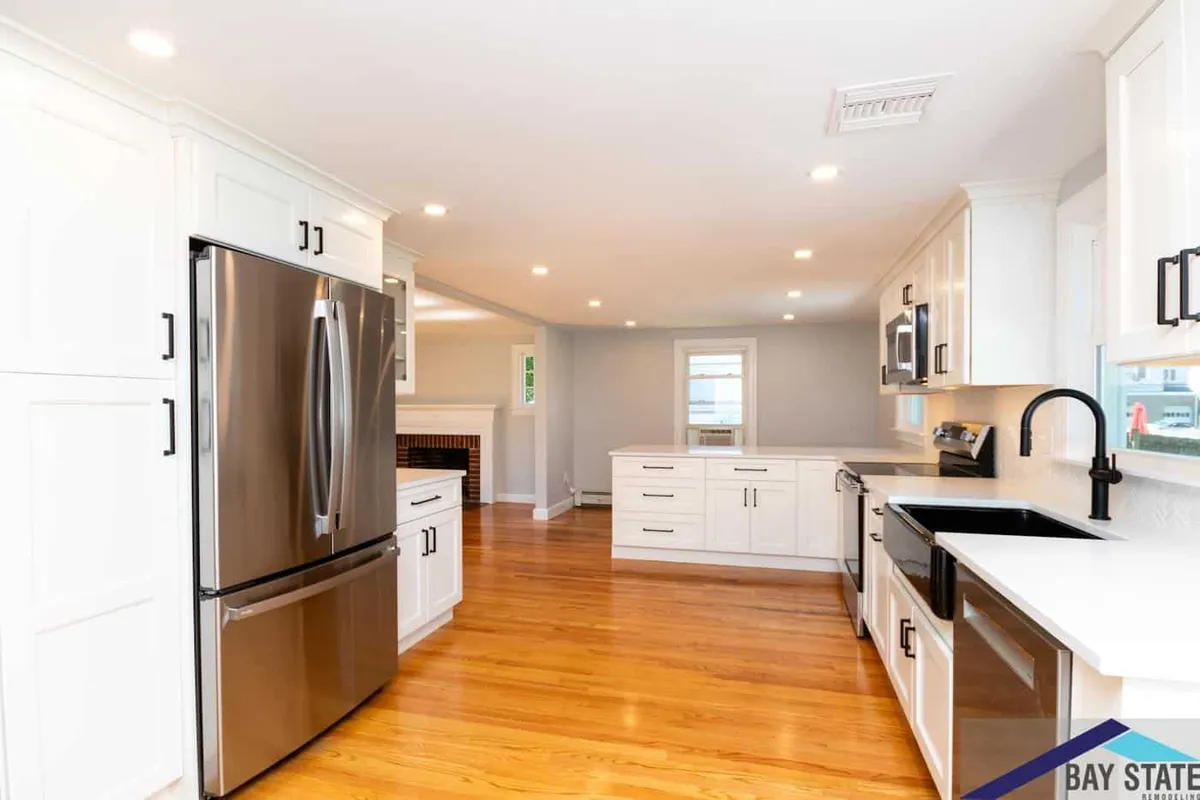 Kitchen project at Bowker St., Waltham, photo 5