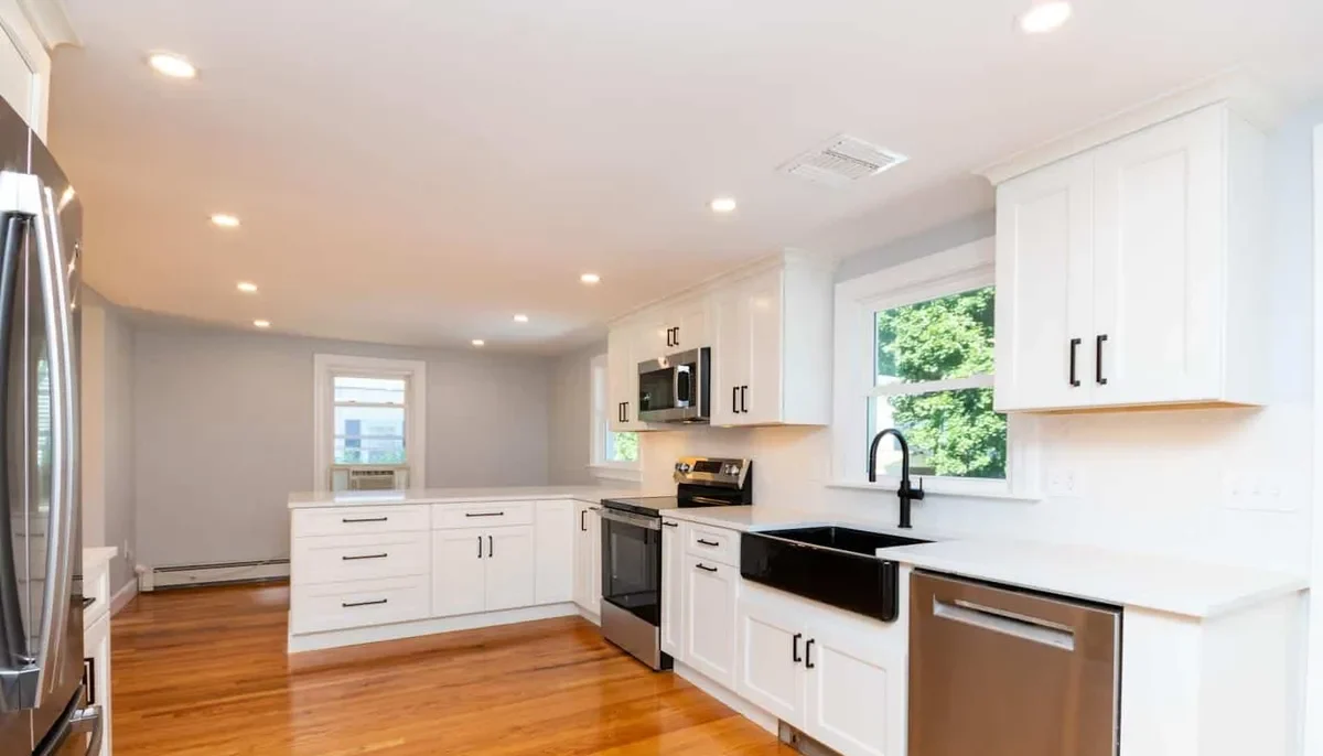 Kitchen project at Bowker St., Waltham, photo 5