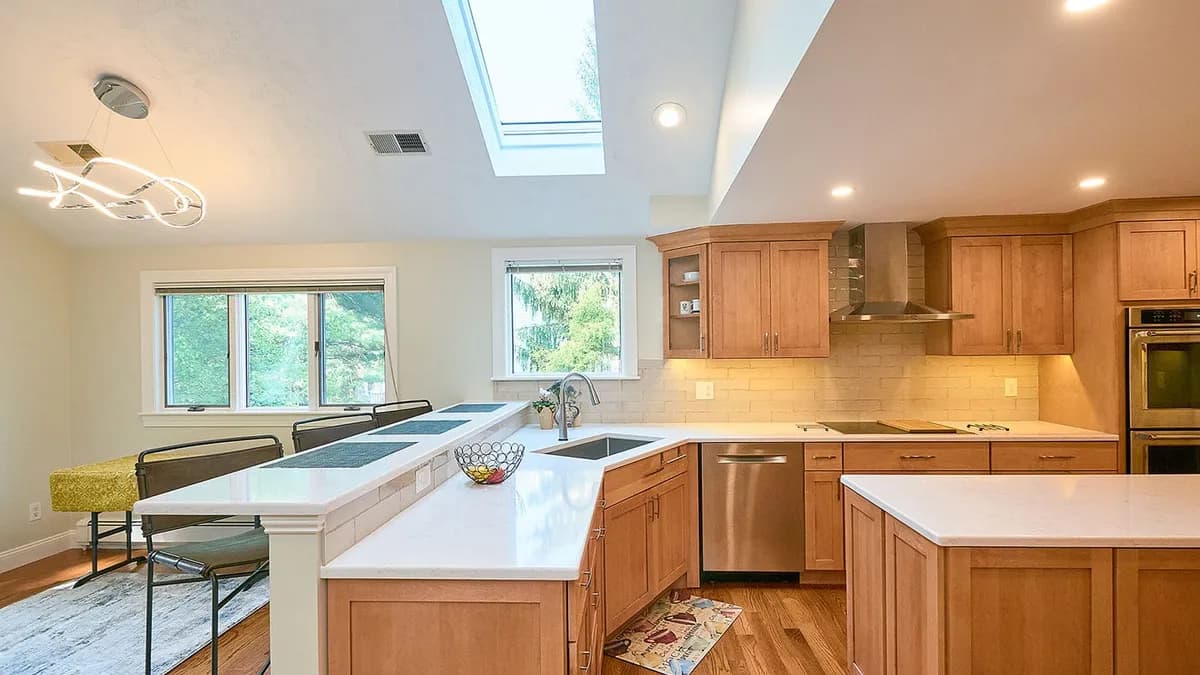Kitchen project at Cottonwood Rd., Wellesley, photo 5