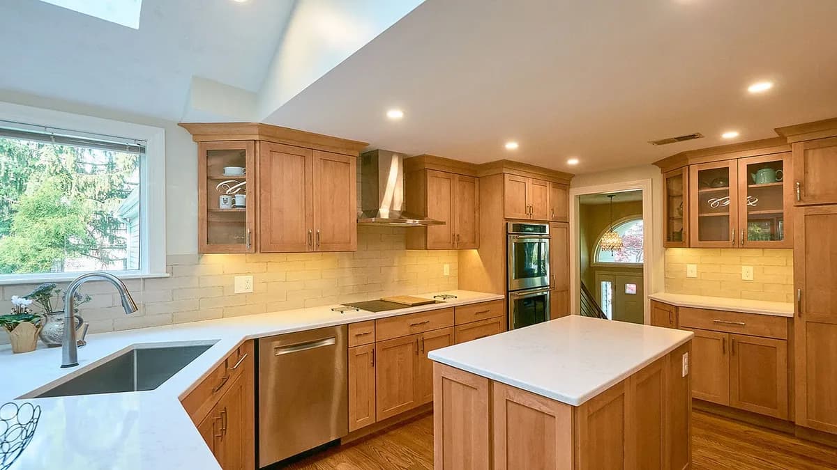 Kitchen project at Cottonwood Rd., Wellesley, photo 5