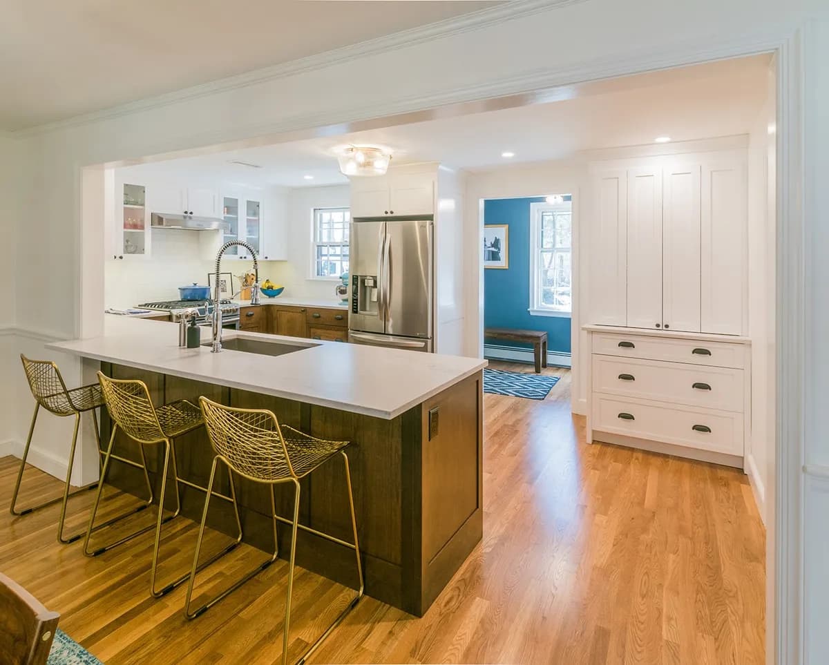 Kitchen project at Draper Rd., Wayland, photo 5