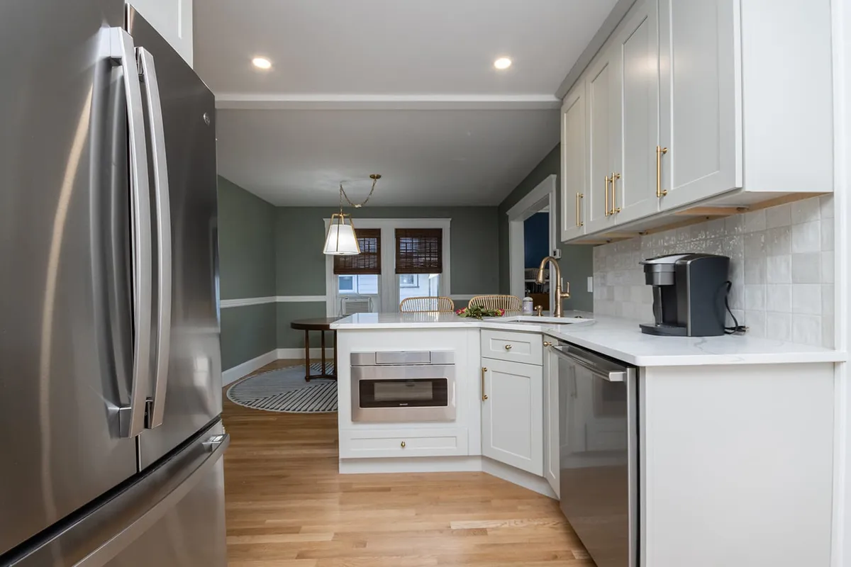 Kitchen project at Thurlow St., West Roxbury, photo 5