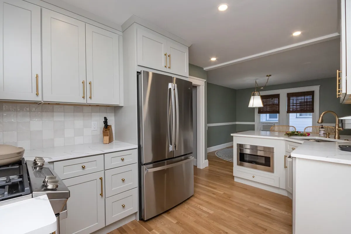 Kitchen project at Thurlow St., West Roxbury, photo 5