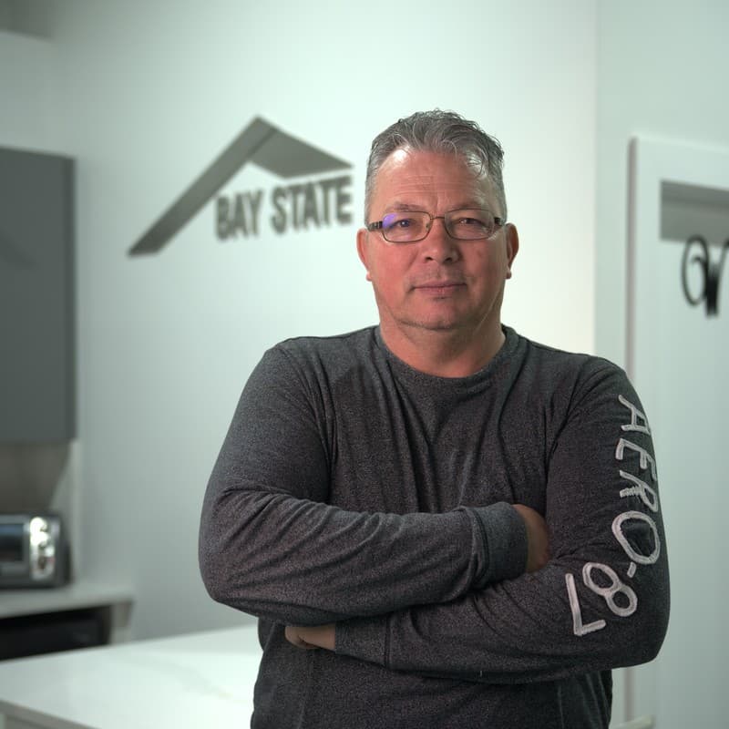 Marcio Oliveira, Field Superintendent, known as 'The Doctor' at Bay State Kitchen Gallery