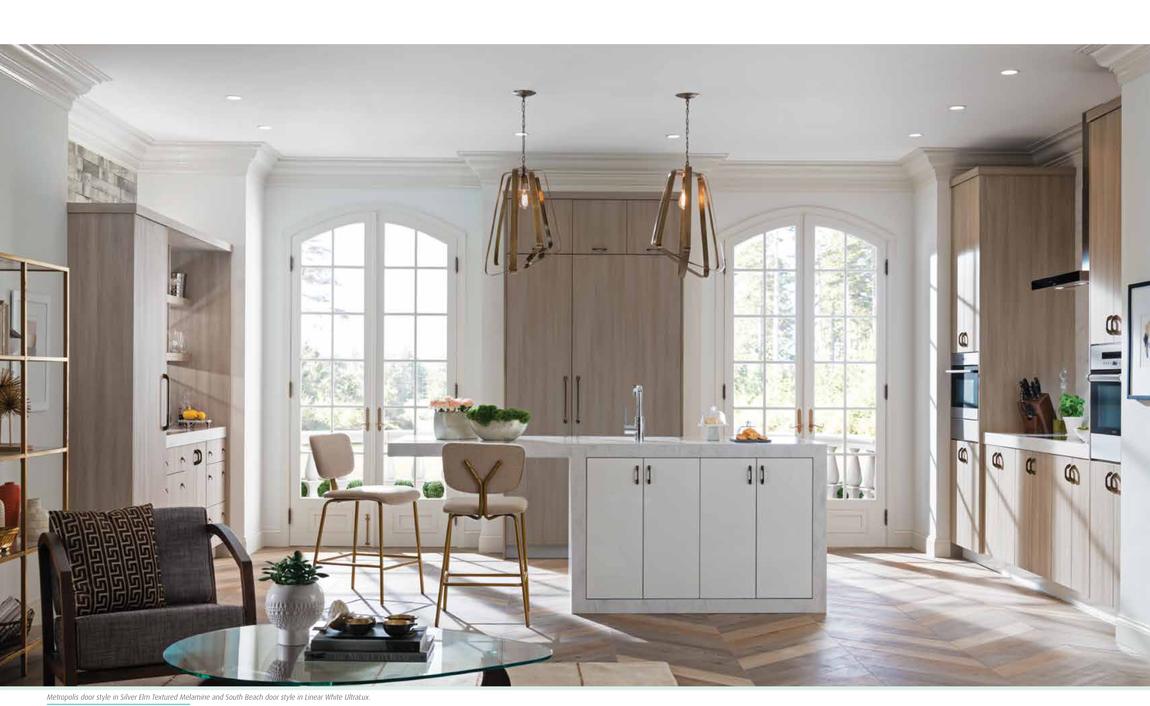 Europa: Light cabinetry, classic detail, Kitchen details