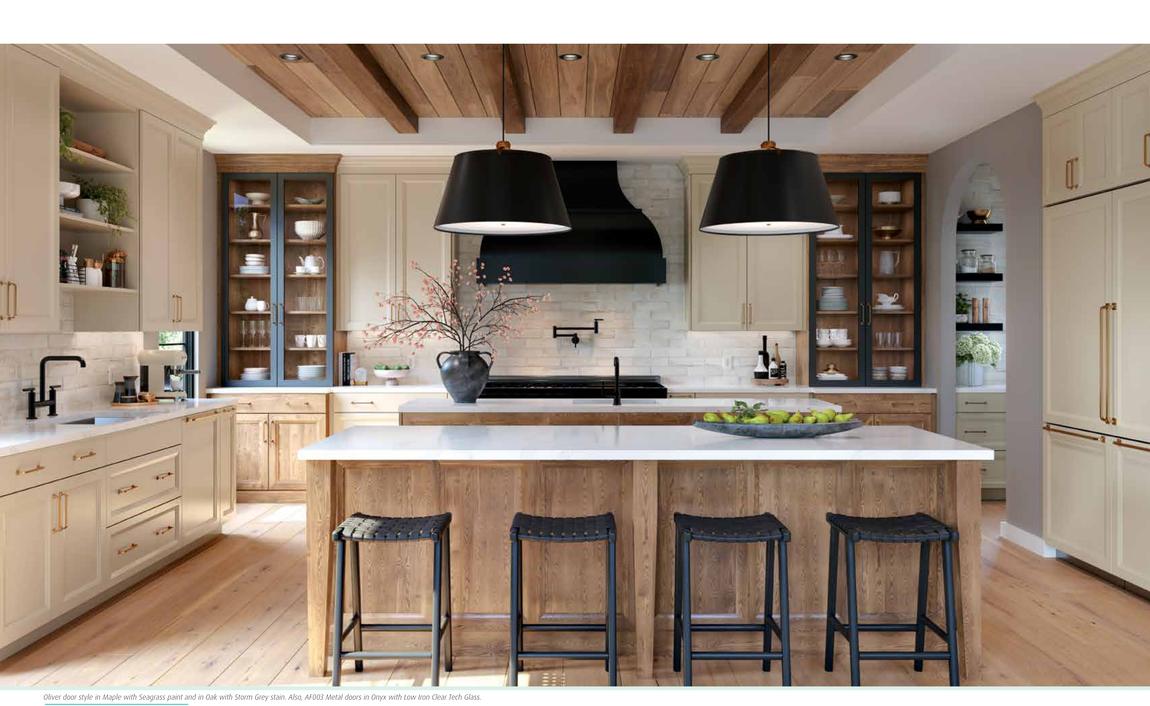 Europa: Warm wood kitchen, Kitchen details