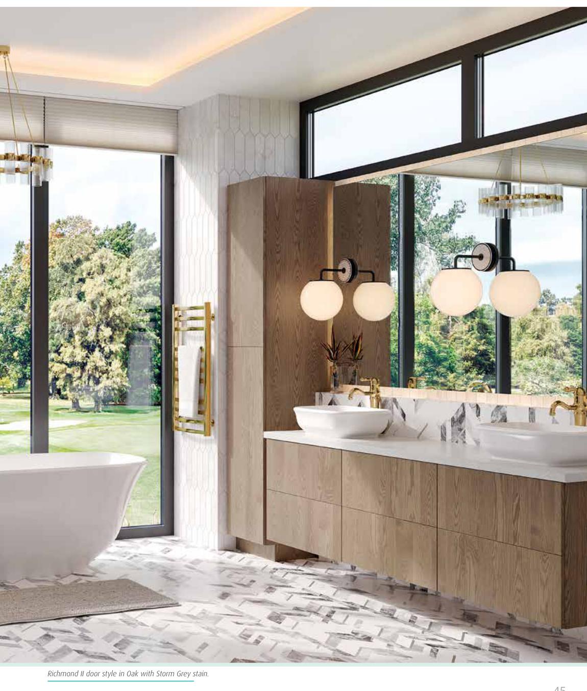 Europa: A bright contemporary bathroom, Bathroom details