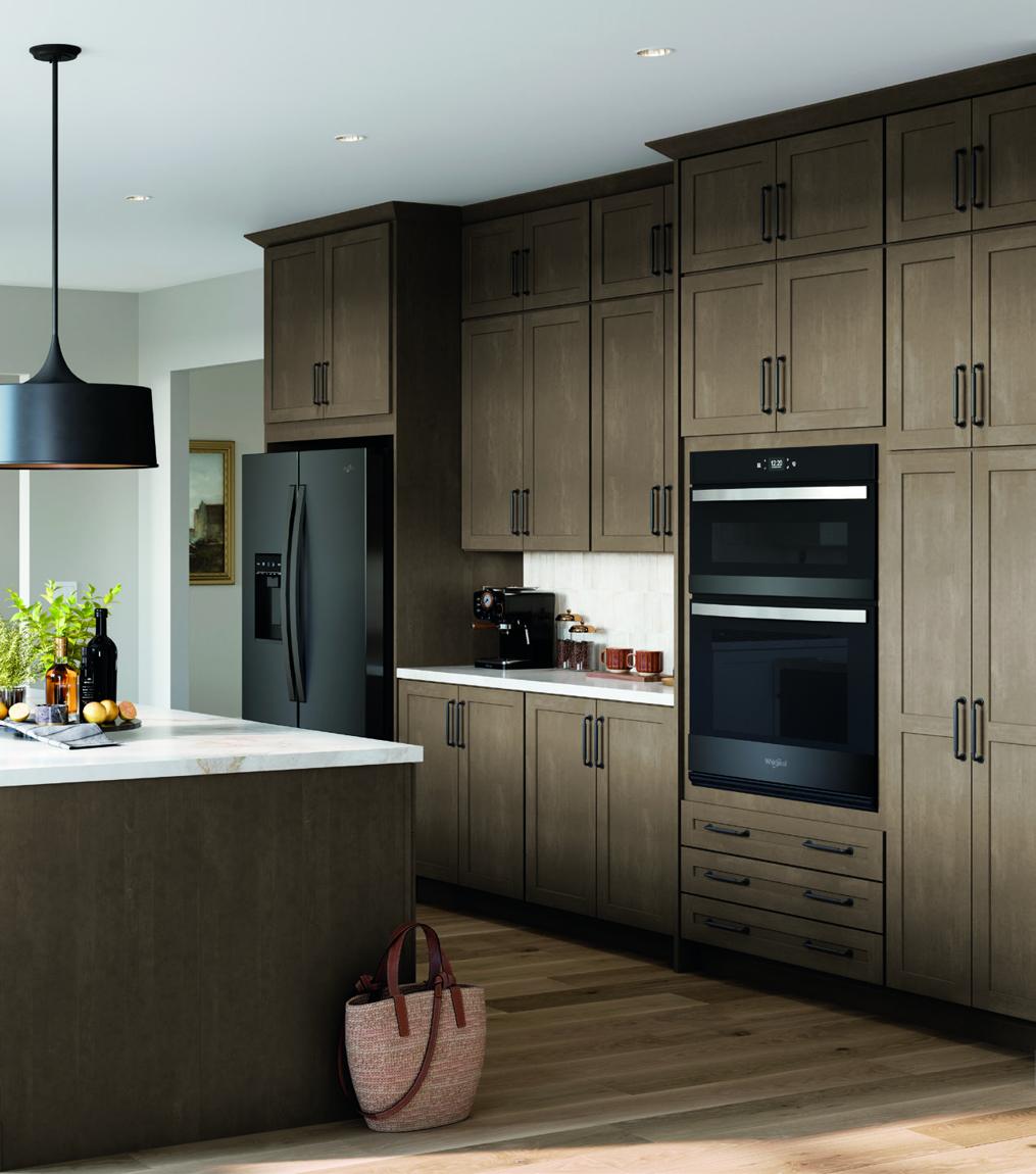 Mantra: Dark wood-tone kitchen, Kitchen details